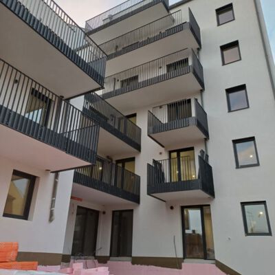 Geländer Flachstahl