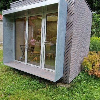 Metallrahmen für Gartenhaus