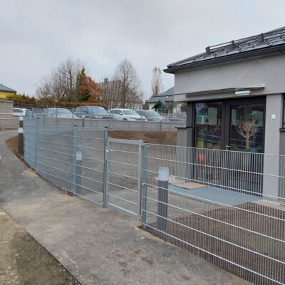 Stabmattenzaun